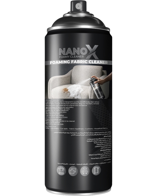 Nano X Foamy Cleaner – Foaming Fabric Cleaner